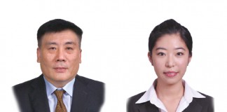 Make every shot a winner when acquiring professional sports teams A photo of Li Dongming who is a partner and Yang Lu who is a trainee lawyer at East & Concord Partners