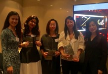 Sweet treats and stamp duty From left to right: Lin Shi, president of the HKCCA; Nadia El-Mahmoud Koshy, co-founder of Zahrabel Dining Club; Sandra Wong and Julie Tuan, founders of Lola’s Ice Pops and Lily & Ran Artisan Ice Cream; and Benita Yu, president of FIDA.
