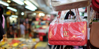 Open market for fake goods