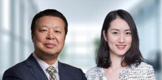 竞天公诚律师事务所聘请合伙人甘为民与薛颖圆