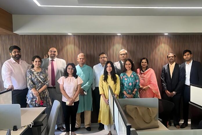 Saraf-and-Partners-relocates-Bengaluru-office-L Saraf and Partner's Bengaluru team