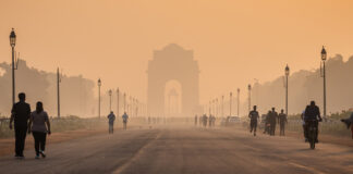 Extreme levels of air pollution in Delhi