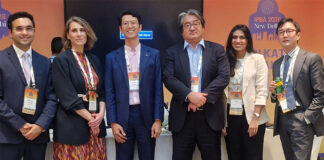 From left: Gibran Naushad, Brígida Galbete, Siong Sie Khong, Tom Kwon, Sneh Shah and Tin-Lok Shea