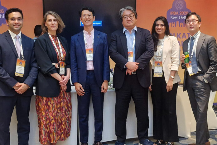 From left: Gibran Naushad, Brígida Galbete, Siong Sie Khong, Tom Kwon, Sneh Shah and Tin-Lok Shea