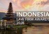 Indonesia Law Firm Awards 2026 nomination